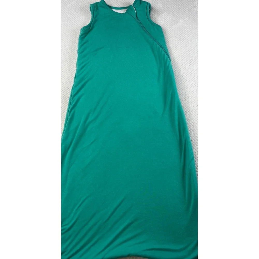 Kyte Baby Bamboo Sleep Bag 1.0 TOG Emerald Green Size Medium Wearable Blanket